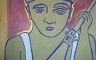 Ali : Acryl auf Leinwand : 260 x 200 cm : 2003